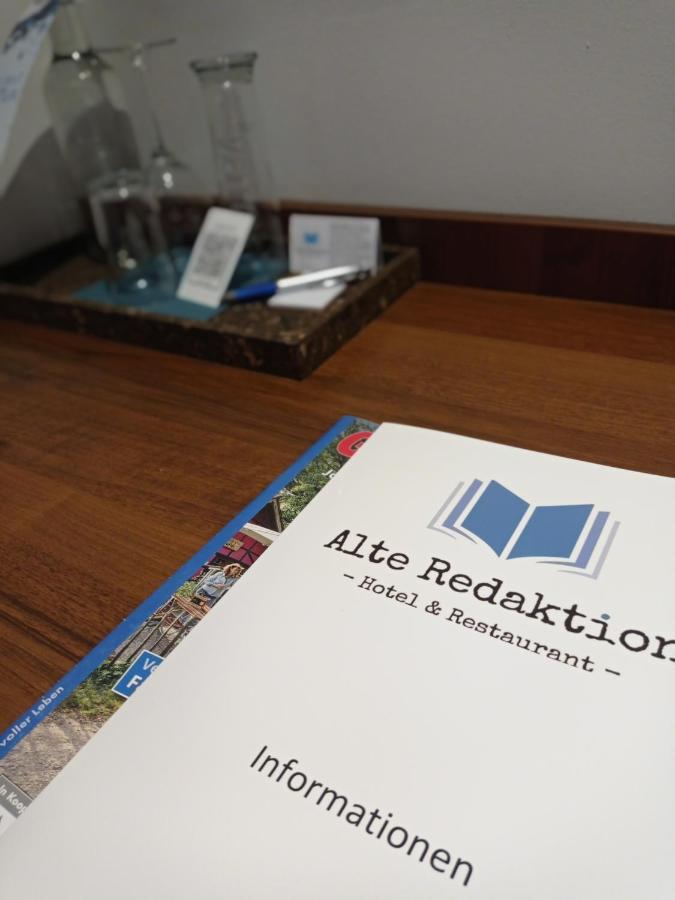 גבלסברג Hotel Alte Redaktion מראה חיצוני תמונה