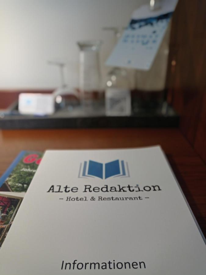 גבלסברג Hotel Alte Redaktion מראה חיצוני תמונה